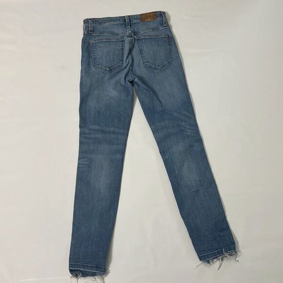 MADEWELL CURVY HIGH-RISE SKINNY JEANS SIZE 27 - Picture 3 of 12